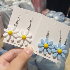 Kokyu - Acrylic Flower Dangling Earrings Kokyu - Acrylic Flower Dangling Earrings