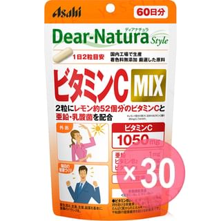 Asahi - Dear-Natura Style Vitamin C Mix 60 days (x30) (Bulk Box)