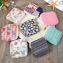 Lover's Kiss - Cotton Blend Zip Pouch Lover's Kiss - Cotton Blend Zip Pouch