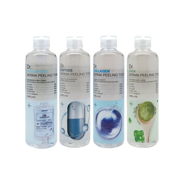 LEBELAGE-Dr Derma Peeling Toner - 4 Types