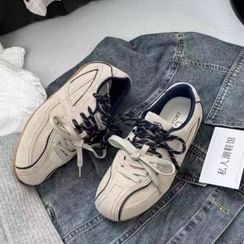 Platform Lace Up Sneakers