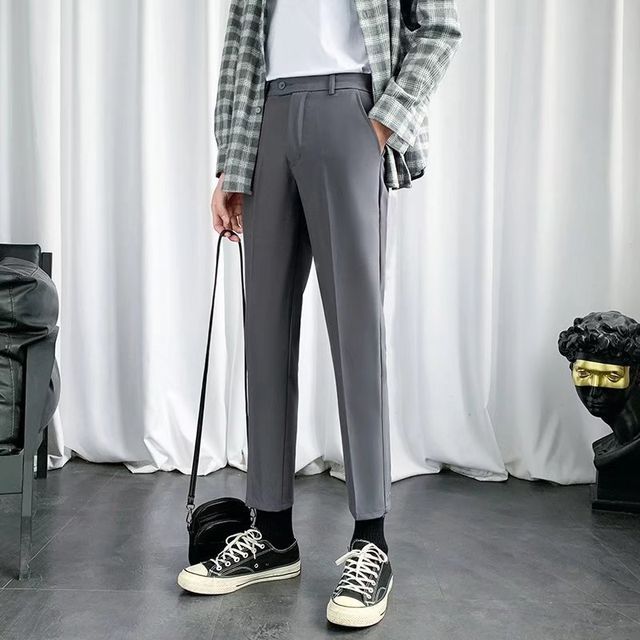 Banash-High Waist Dress Pants