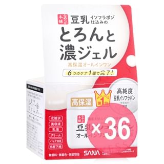 SANA - Soy Milk Moisture 6 In 1 Gel Cream Enriched (x36) (Bulk Box)