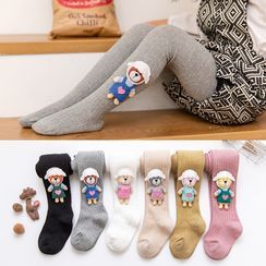 Cloud Femme - Kids Animal Plush Tights Cloud Femme - Kids Animal Plush Tights