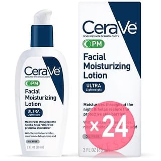 CeraVe - PM Facial Moisturizing Lotion Regular (x24) (Bulk Box)