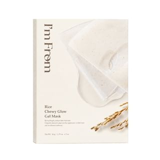 I'm from - Rice Chewy Glow Gel Mask Set
