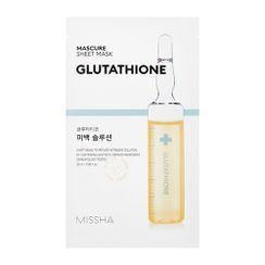 MISSHA - Mascure Glutathione Sheet Mask 28ml 1pc MISSHA - Mascure Glutathione Sheet Mask 28ml 1pc