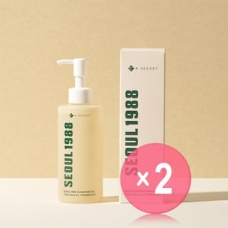 KSECRET - SEOUL 1988 Cleansing Oil : Pine Cica 1% + Probiotics  2pcs Bundle Set