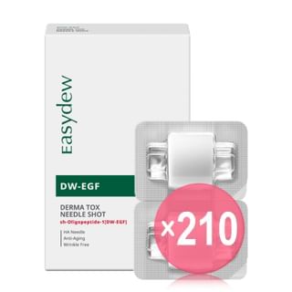 Easydew - DW-EGF Derma Tox Needle Shot Set (x210) (Bulk Box)