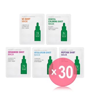 AMPLE: N - Shot Mask - 5 Types (x30) (Bulk Box)