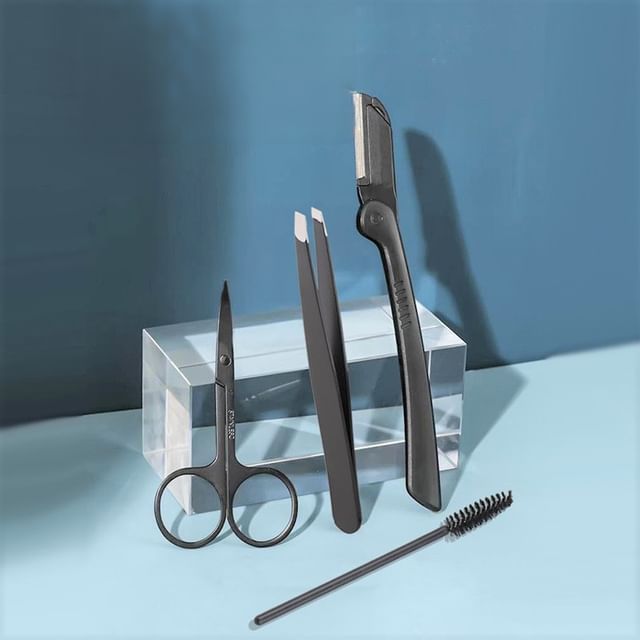 Fondes-Stainless Steel Eyebrow Makeup Kit various designs