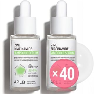 APLB - Zinc Niacinamide Ampoule Serum Set (x40) (Bulk Box)