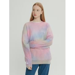 rolarola - 'Snug Club' Pastel-Gradation Knit Top