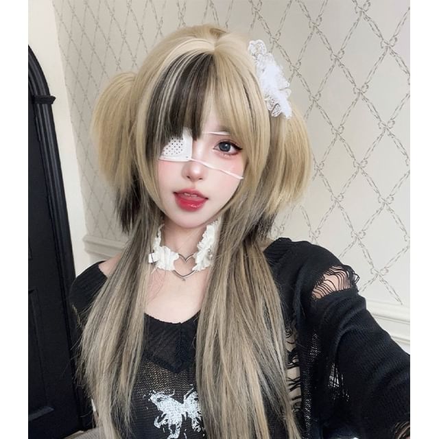 Jellyfish-Highlight Medium Full Wig