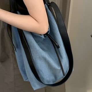 Fran San-Denim Crossbody Bag