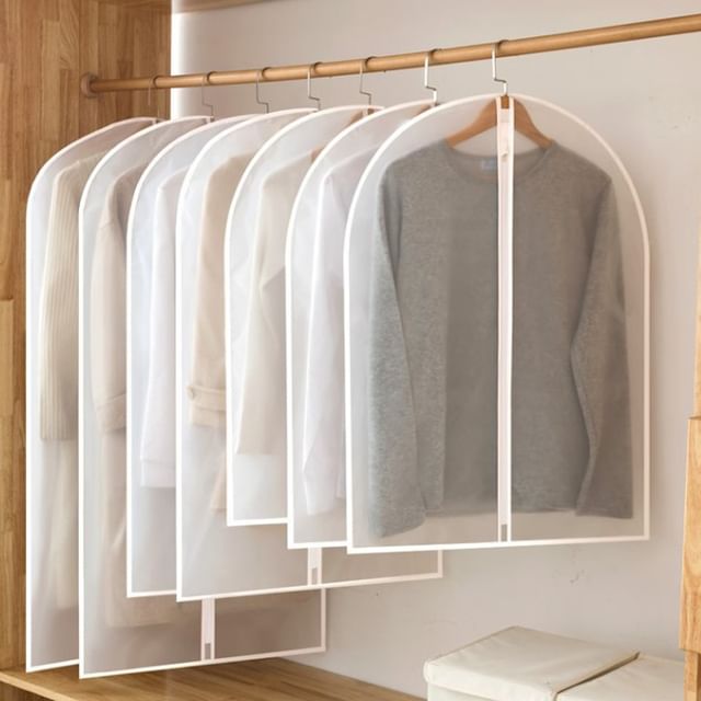 Epoch-Transparent Garment Dust Cover various designs Set