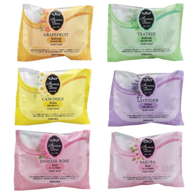 CLOVER-Aroma Dew Guest Soap