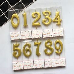 Cakesix - 閃亮數字派對蠟燭 Cakesix - 閃亮數字派對蠟燭