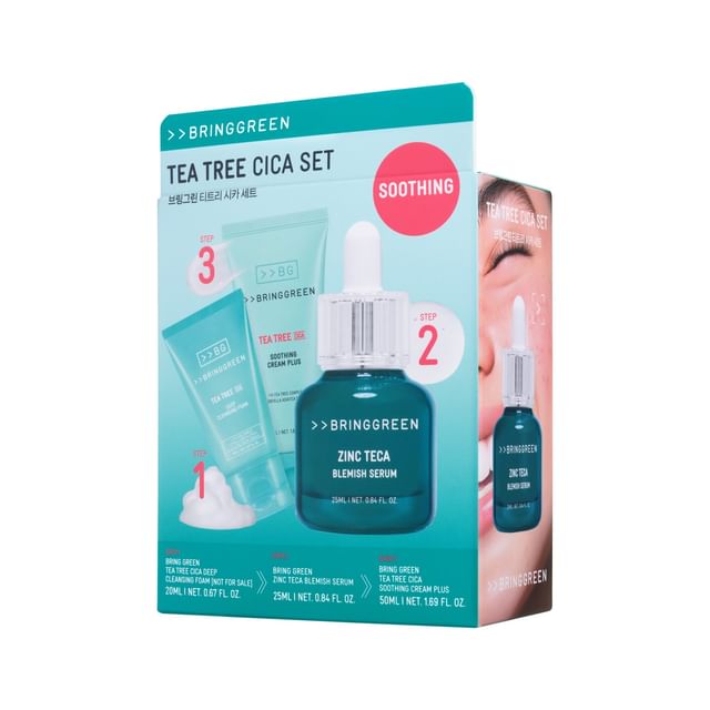BRING GREEN - Tea Tree Cica Set | YesStyle