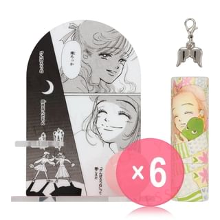 SHOBIDO - Tenshi Nanka Ja Nai Lip Balm & Stand Set Pink (x6) (Bulk Box)