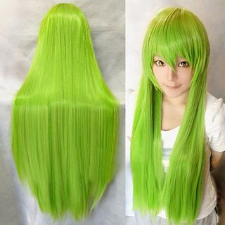 Cosplay Straight Long Wig Code Geass C.C