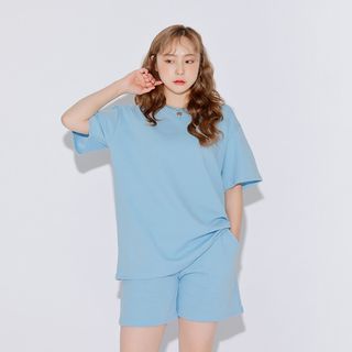 pastel color plain t shirt