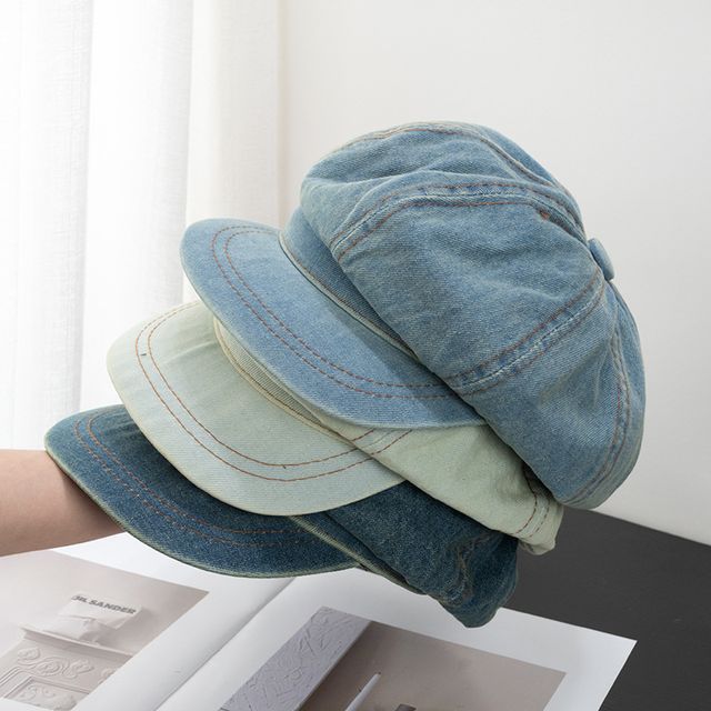 Raconteur-Denim Newsboy Cap