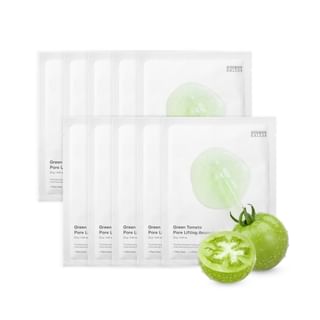 SUNGBOON EDITOR - Green Tomato Pore Lifting Ampoule Mask Set