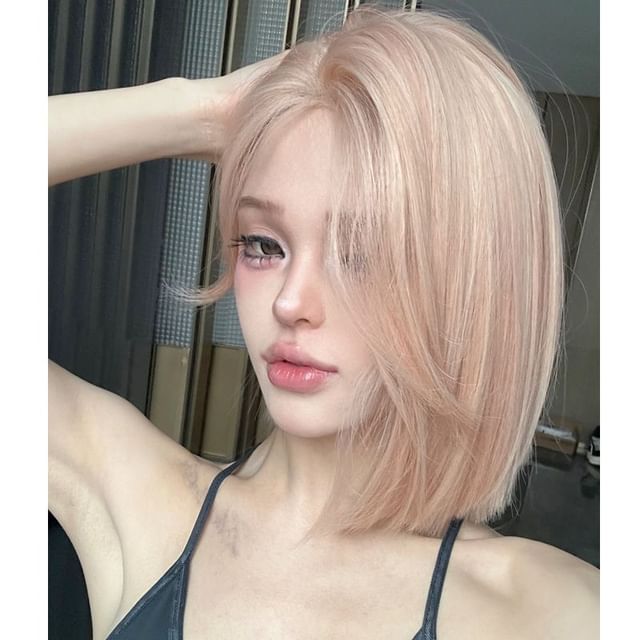 Jasmintinea-Short Full Wig - Bob