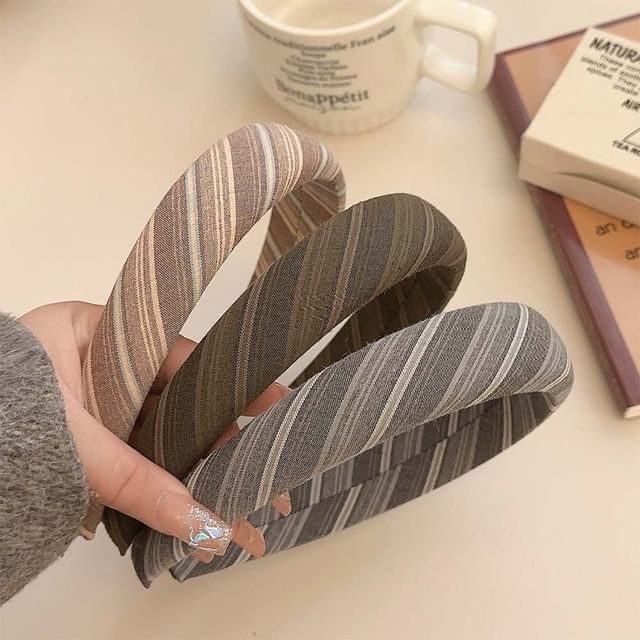 Mentosi-Striped Headband