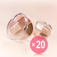 colorgram - Tintin Dory Eyeshadow Palette - 8 Types (x20) (Bulk Box)