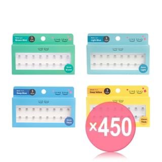 ccam bbak - Original Eyelash 3 Points - 9 Types (x450) (Bulk Box)