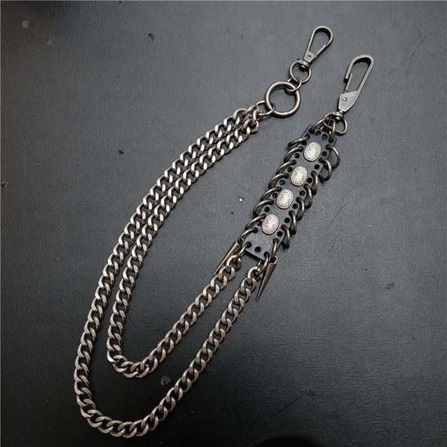 BABLIBU-Layered Alloy Waist Chain Silver - One Size