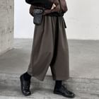 Irregular Cropped Harem Pants main image 1