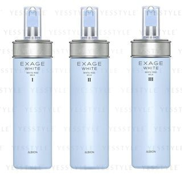 Albion - Exage White White Rise Milk | YesStyle