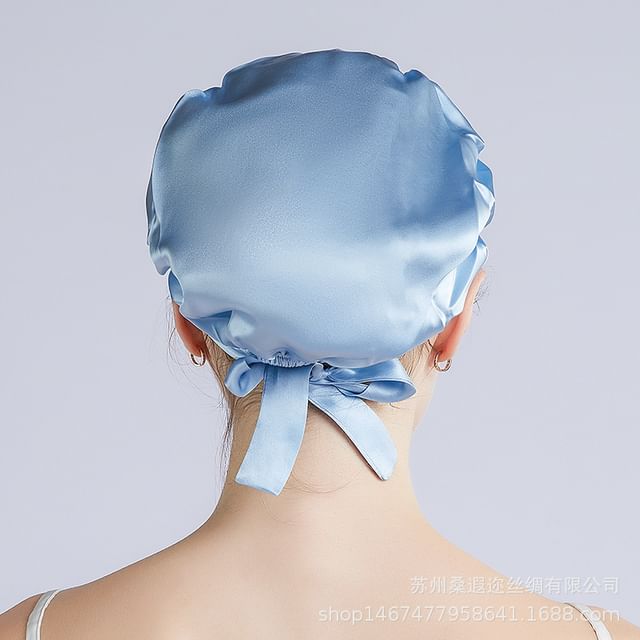 Lexama-Plain Silk Sleeping Bonnie