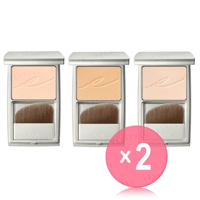 RMK-Silk Fit Face Powder 2pcs Bundle Set