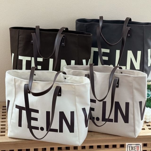 Basaran-Lettering Tote Bag