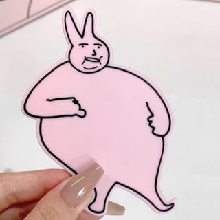 VEECCI - Hand Mirror My Friend Rabbit Limited Edition