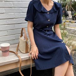 Cherryville - Frill-Collar Shirtdress Cherryville - Frill-Collar Shirtdress