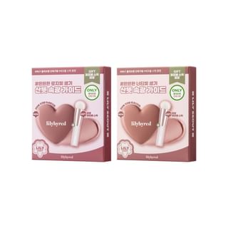 lilybyred - Luv Beam Cheek Balm Puffball Stick Gift Set - 2 Types