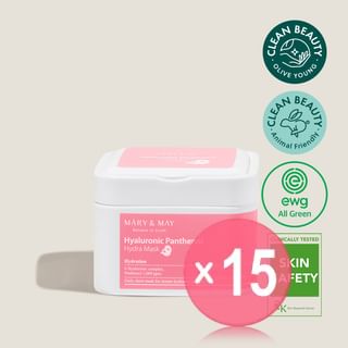 Mary&May - Hyaluronic Panthenol Hydra Mask (x15) (Bulk Box)