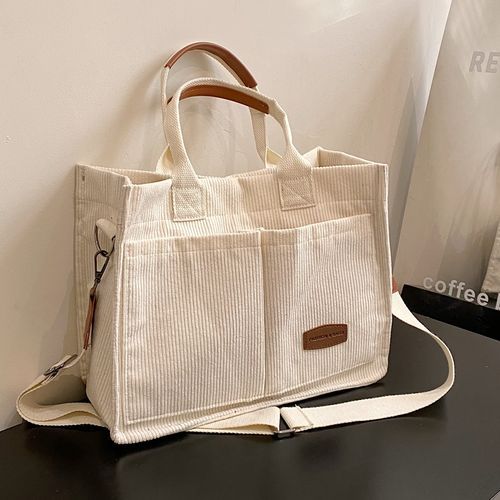 KOCORE - Plain Top Handle Carryall Bag