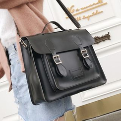 Fionne - Faux Leather Satchel Bag Fionne - Faux Leather Satchel Bag