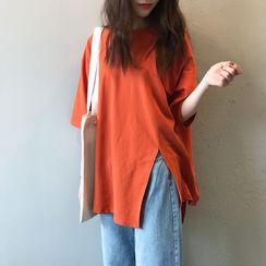 XGZ - 中袖側開衩T裇 XGZ - 中袖側開衩T裇
