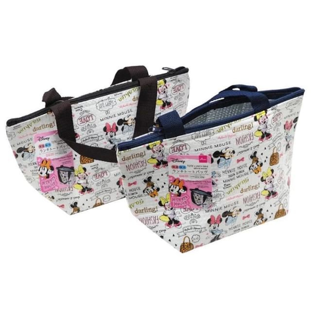 DAISO Disney Minnie Lunch Tote Bag YesStyle
