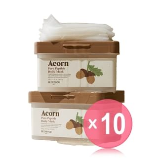 SKINFOOD - Acorn Pore Peptide Daily Mask (x10) (Bulk Box)