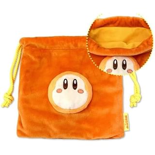SK Japan - Kirby Face Mascot Drawstring Bag Waddle Dee