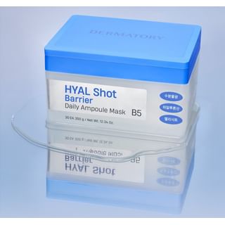 DERMATORY - Hyal Shot Barrier Daily Ampoule Mask B5