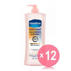 Vaseline - Healthy Bright Sun+Pollution Protection Body Lotion SPF 24 PA++ (x12) (Bulk Box)